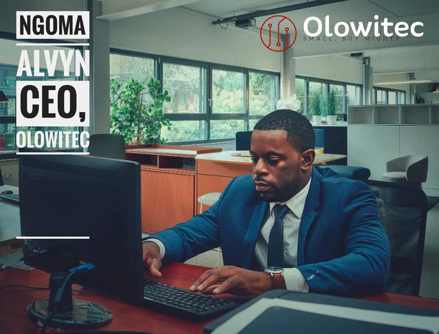 Alvyn Ngoma, CEO et fondateur de OLOWITEC